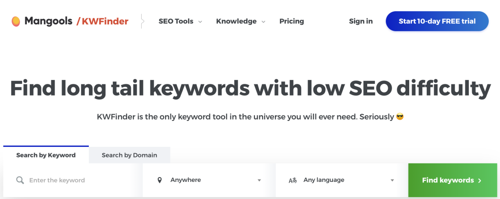 kwfinder